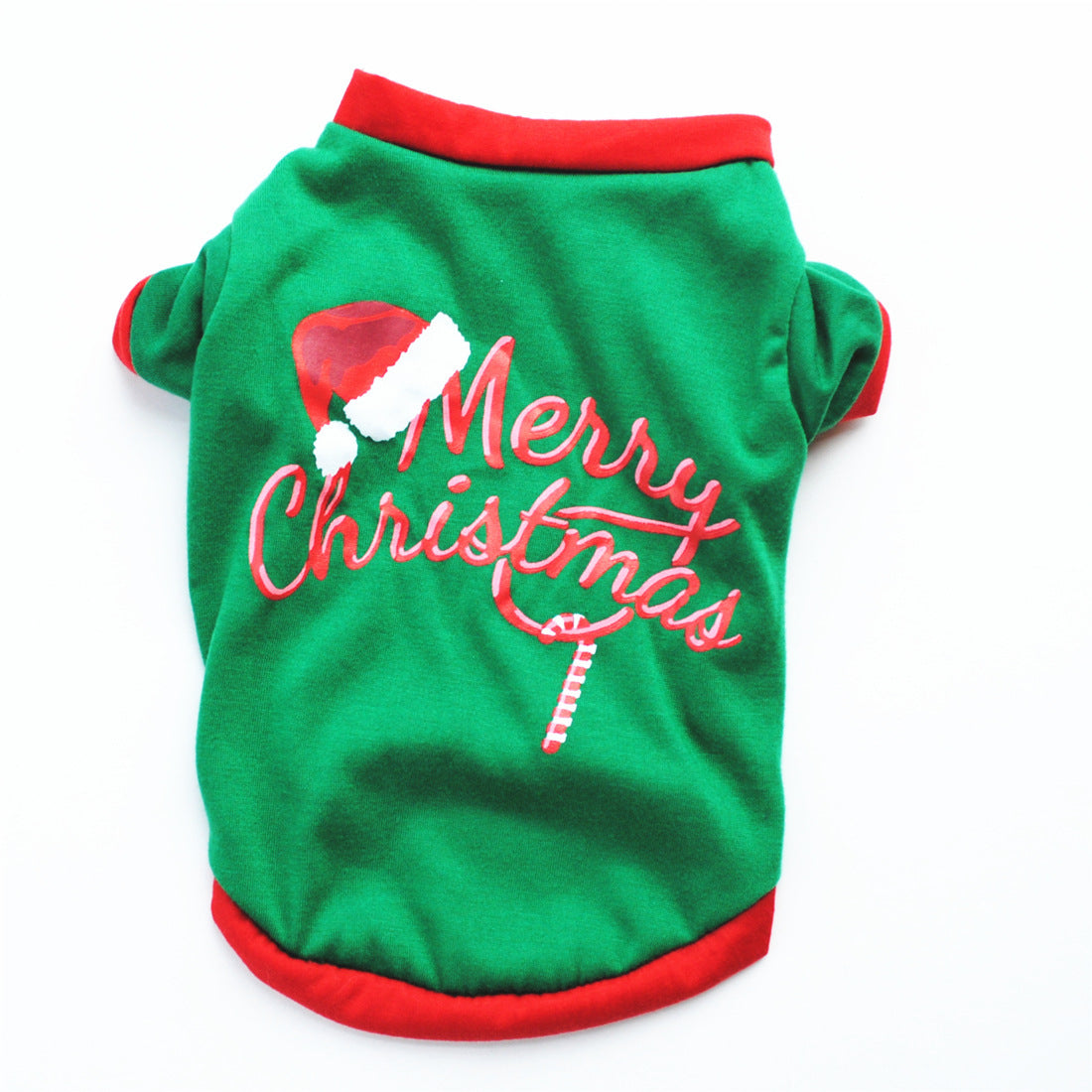 Dog christmas costume t-shirt vest